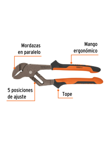 Pinza Pico De Loro Largo 25 Cm (10) 13068 Truper