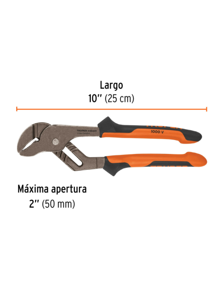 Pinza Pico De Loro Largo 25 Cm (10) 13068 Truper