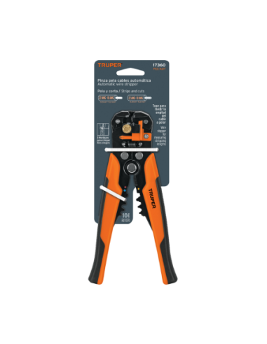 Pinza Pelacable Automatica Largo 20 Cm (8) 17360 Truper