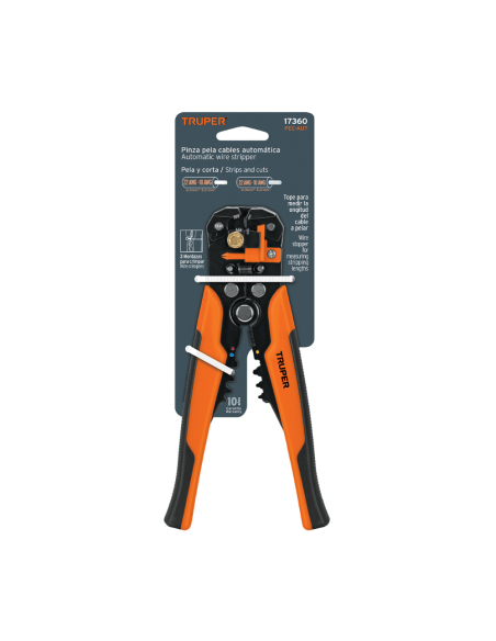 Pinza Pelacable Automatica Largo 20 Cm (8) 17360 Truper Pinza Pelacable Automatica Largo 20 Cm (8) 17360 Truper