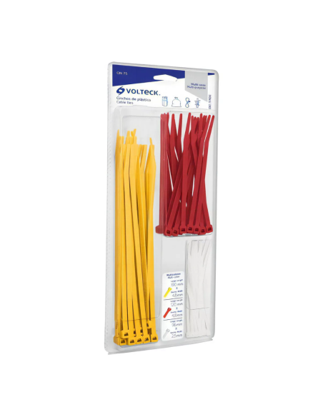 Precintos 3 Medidas Y Colores En Blister X 75 U 48990 Truper Precintos 3 Medidas Y Colores En Blister X 75 U 48990 Truper
