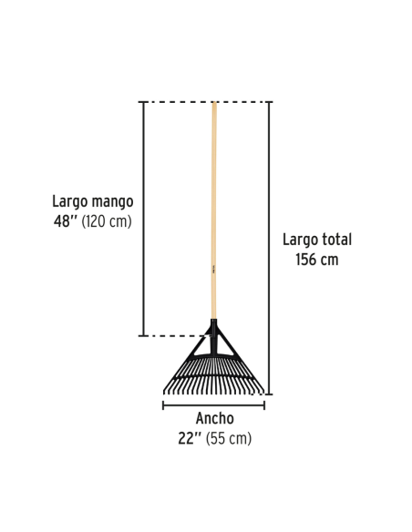 Barrehojas Plastico Con Cabo Madera Ancho 48 Cm 21430 Truper Barrehojas Plastico Con Cabo Madera Ancho 48 Cm 21430 Truper