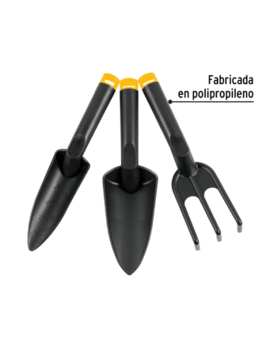 Juego De 3 Herramientas Para Jardineria 21709 Truper