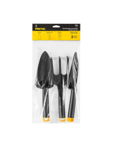 Juego De 3 Herramientas Para Jardineria 21709 Truper