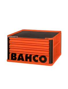 Cofre Con 4 Cajones Top Chest Color Naranja Para Modelo E72 1482k4 Bahco