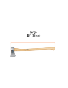 Hacha Tumba 1 5 Kg Mango Madera Hickory Largo 86 Cm 14958 Truper 2
