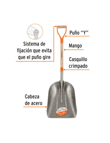 Pala Ancha Cabo Madera Ancho 36 Cm 19684 Truper Pala Ancha Cabo Madera Ancho 36 Cm 19684 Truper