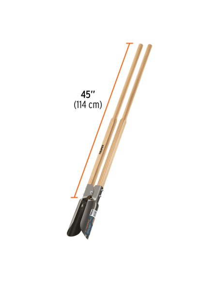 Pala Vizcachera Doble Mango Madera Apertura 15 Cm Largo 1 22 M 11973 Truper Pala Vizcachera Doble Mango Madera Apertura 15 Cm Largo 1 22 M 11973 Truper