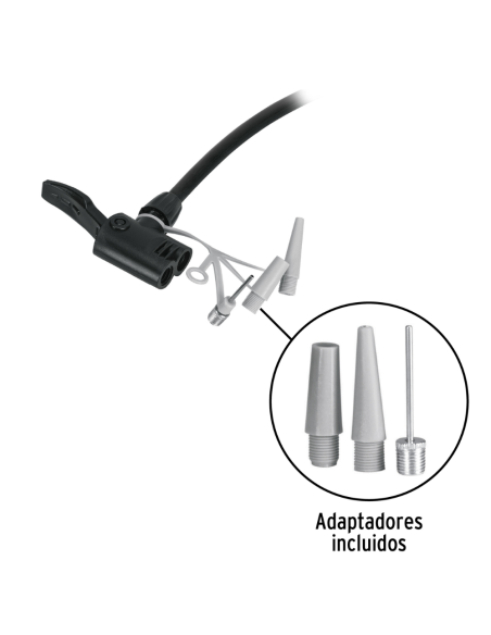 Inflador De Pie 21690 Truper Inflador De Pie 21690 Truper