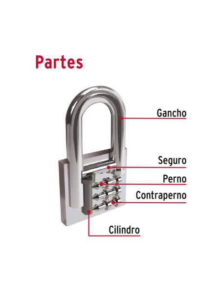 Candado Hierro Ancho 38mm Gancho Largo En Caja 43323 Truper Candado Hierro Ancho 38mm Gancho Largo En Caja 43323 Truper