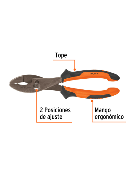 Pinza Chofer 2 Posiciones Largo 20 Cm (8) 13065 Truper Pinza Chofer 2 Posiciones Largo 20 Cm (8) 13065 Truper