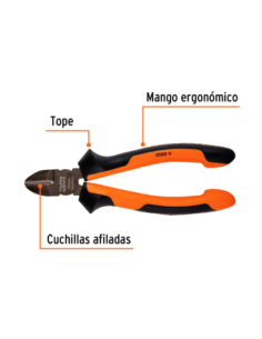 Alicate Corte Diagonal Largo (6) 15 Cm 17331 Truper 2