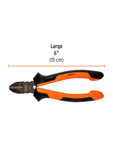 Alicate Corte Diagonal Largo (6) 15 Cm 17331 Truper