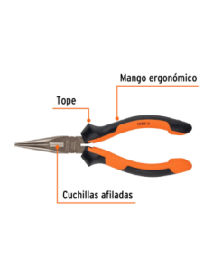 Pinza Punta Media Cana 6 (15 Cm) 17334 Truper 2