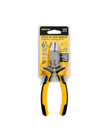 Alicate Corte Diagonal Largo (6) 15 Cm 22675 Truper