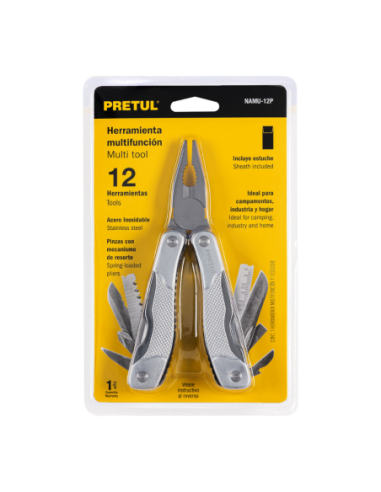 Pinza Multiherramienta 12 Funciones De Acero Inox 24106 Truper