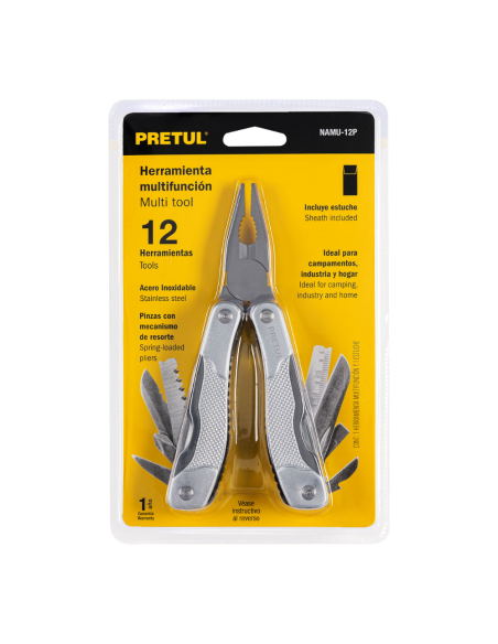 Pinza Multiherramienta 12 Funciones De Acero Inox 24106 Truper Pinza Multiherramienta 12 Funciones De Acero Inox 24106 Truper