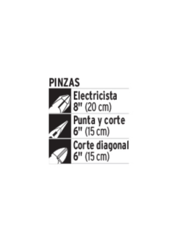 Juego De 3 Pinzas En Blister 22966 Truper