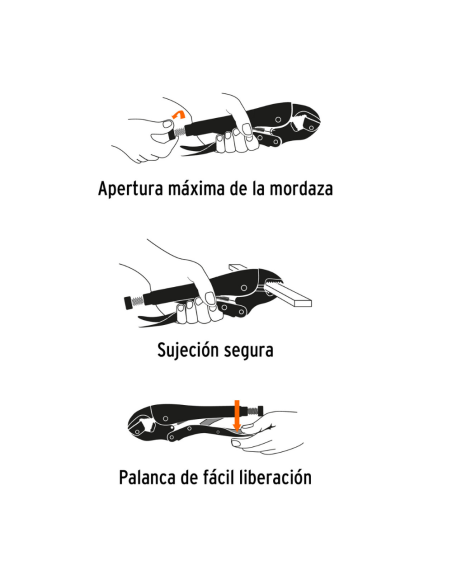Pinza De Fuerza Mordaza Recta Largo 25 Cm (10) 17424 Truper Pinza De Fuerza Mordaza Recta Largo 25 Cm (10) 17424 Truper
