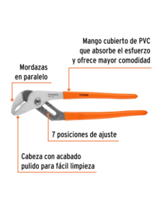 Pinza Pico De Loro Largo 30 Cm (12) Mango Pvc 17352 Truper 2