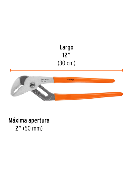 Pinza Pico De Loro Largo 30 Cm (12) Mango Pvc 17352 Truper Pinza Pico De Loro Largo 30 Cm (12) Mango Pvc 17352 Truper