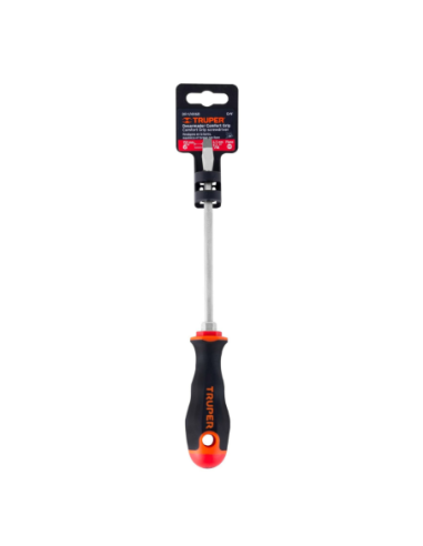 Destornillador Plano Conico 6 X 150 Confort Grip 14000 Truper