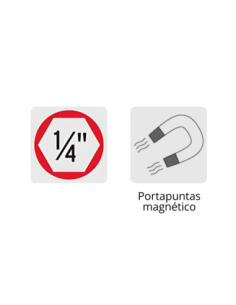 Destonillador Multipunta Enc 1/4 Con 33 Puntas 13595 Truper 2