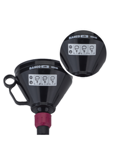 Embudo De Polipropileno 165mm Bod301200 Bahco