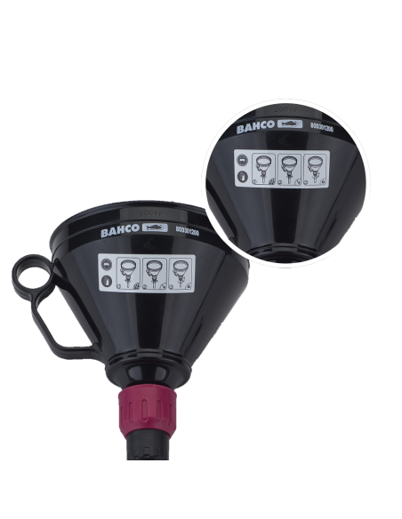 Embudo De Polipropileno 165mm Bod301200 Bahco Embudo De Polipropileno 165mm Bod301200 Bahco