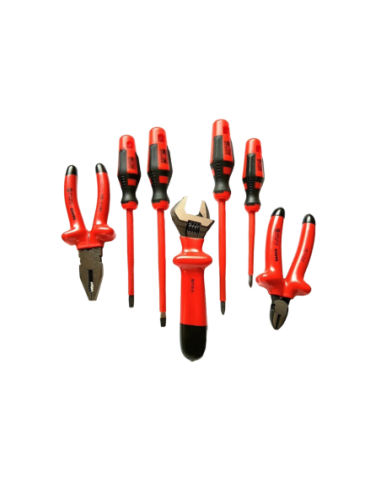 Set De Herramientas Aisladas 1000v 9 Piezas S1000v-7 Bahco