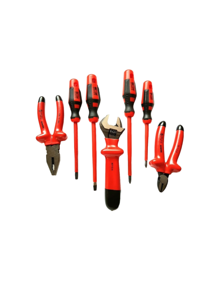 Set De Herramientas Aisladas 1000v 9 Piezas S1000v-7 Bahco
