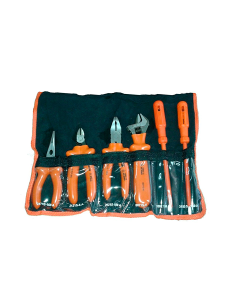 Set De Herramientas Aisladas 1000v 7 Piezas S1000v-6 Bahco