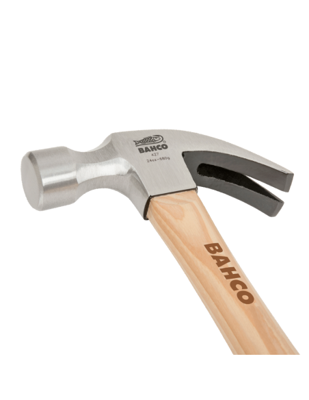 Martillo De Carpintero Con Superficie Antideslizante Y Mango De Madera De 570 G 427-20 Bahco