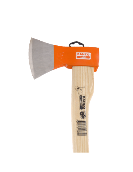 Hacha De Tala Con Mango De Madera De Fresno Curvado De 700mm Y 18 Kg Fgs-1.25-700 Bahco Hacha De Tala Con Mango De Madera De Fresno Curvado De 700mm Y 18 Kg Fgs-1.25-700 Bahco