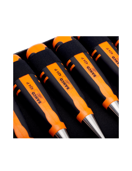 Set Formones 6 Piezas 424p-s6-zc Bahco Set Formones 6 Piezas 424p-s6-zc Bahco