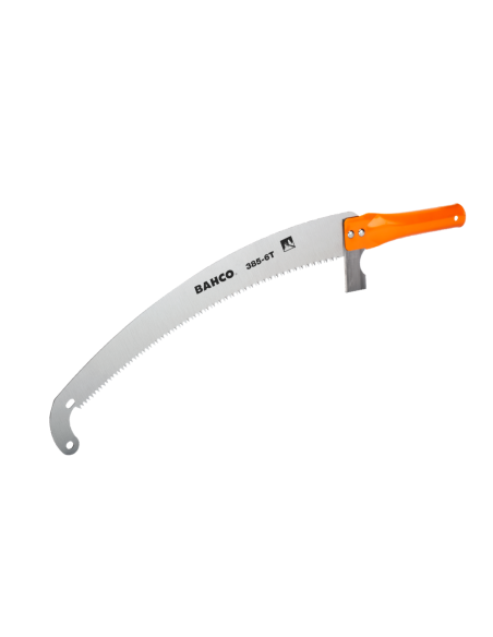 Serrucho De Poda Con Mango Tubular De Acero Punta Endurecida Y Punta De Gancho Extendida 360mm 385-6t Bahco Serrucho De Poda Con Mango Tubular De Acero Punta Endurecida Y Punta De Gancho Extendida 360mm 385-6t Bahco