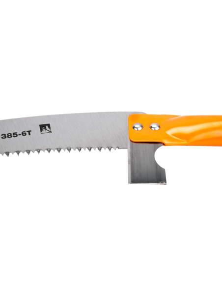 Serrucho De Poda Con Mango Tubular De Acero Punta Endurecida Y Punta De Gancho Extendida 360mm 385-6t Bahco Serrucho De Poda Con Mango Tubular De Acero Punta Endurecida Y Punta De Gancho Extendida 360mm 385-6t Bahco