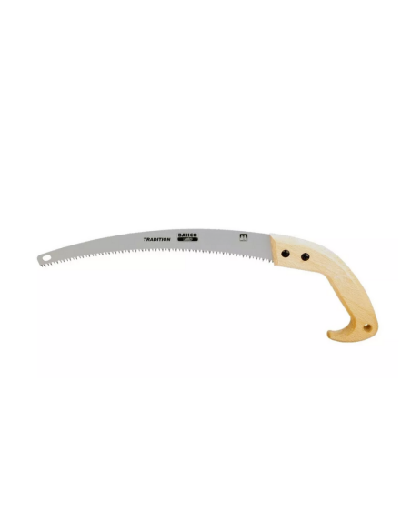 Serrucho De Poda Manual 14 Reafilable Con Punta Endurecida Y Mango De Madera 4212-14-6t Bahco