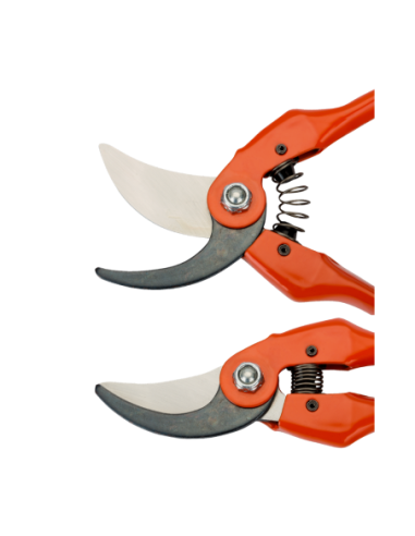 Tijera De Poda Hobbista Corte Bypass De 15mm Con Mango Estampado Y Prensado Y Cabezal De Corte Recto 190mm P126-19-f Bahco