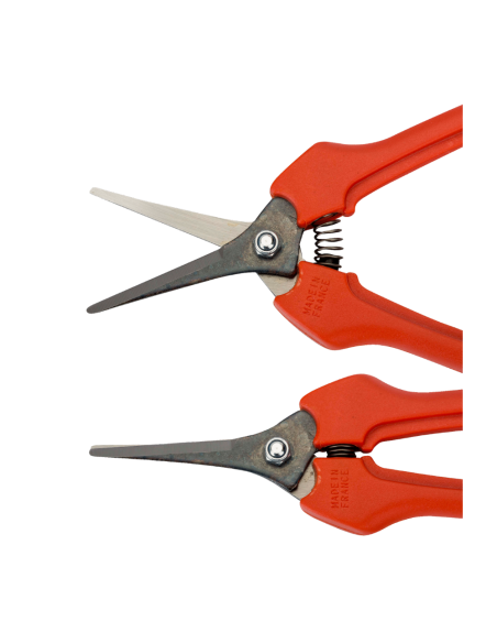 Tijera De Recoleccion Y Vendimia Larga Recta De 6mm Con Mango De Fibra De Vidrio 190mm P128-19-bulk30 Bahco