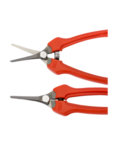 Tijera De Recoleccion Y Vendimia De 6mm Con Mango De Fibra De Vidrio 190mm En Angulo De 11 P129-19-bulk30 Bahco