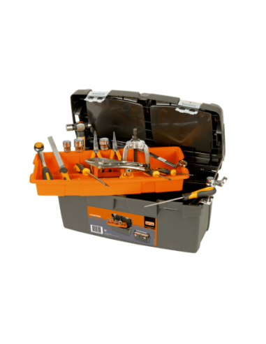Caja De Herramientas Plastica Resistente 600mm 37 L 4750ptb60 Bahco