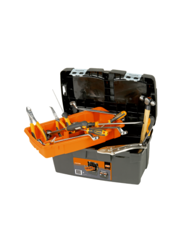 Caja De Herramientas Plastica Resistente 500mm 27 L 4750ptb50 Bahco