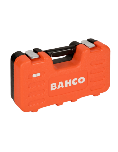Set De Tubos Con Cuadro Conductor De 1/2 Con Perfil Hexagonal Metrico Y Crique Caja 24 Piezas S240 Bahco