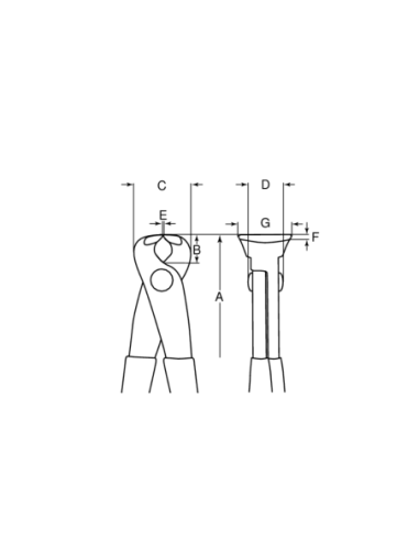 Pinza De Punta Semiredonda Largo 160mm Aislado 1000v (iec 900/vde 680) 2427s-160a-rn Bahco