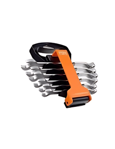Juego De Llaves Combinadas 8 Piezas En Soporte Plastico Pu Sh8 Bahco