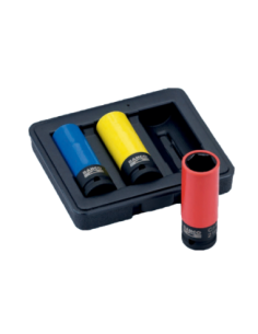 Set De Tubos De Impacto Para Ruedas De 17. 19 Y 21mm Bwss12p3 Bahco