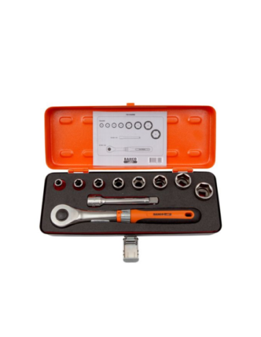 Set De Tubos Y Accesorios Encastre 1/2 Crique Ergo 10 Piezas 7819sre Bahco